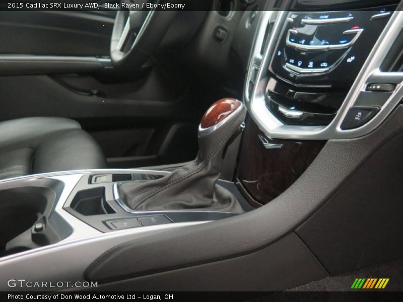 Black Raven / Ebony/Ebony 2015 Cadillac SRX Luxury AWD