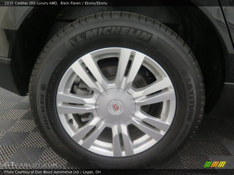 Black Raven / Ebony/Ebony 2015 Cadillac SRX Luxury AWD