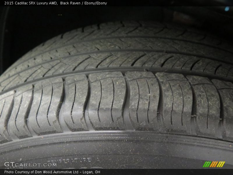 Black Raven / Ebony/Ebony 2015 Cadillac SRX Luxury AWD