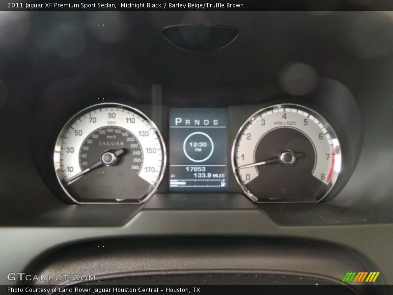 Midnight Black / Barley Beige/Truffle Brown 2011 Jaguar XF Premium Sport Sedan