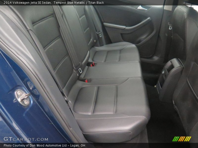 Tempest Blue Metallic / Titan Black 2014 Volkswagen Jetta SE Sedan