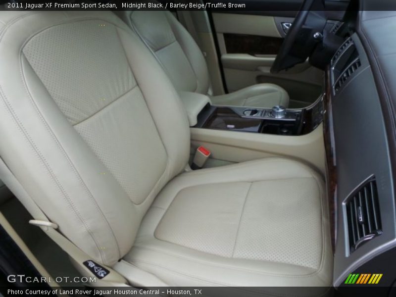 Midnight Black / Barley Beige/Truffle Brown 2011 Jaguar XF Premium Sport Sedan