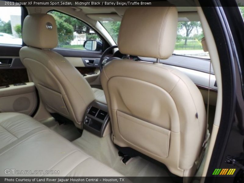 Midnight Black / Barley Beige/Truffle Brown 2011 Jaguar XF Premium Sport Sedan