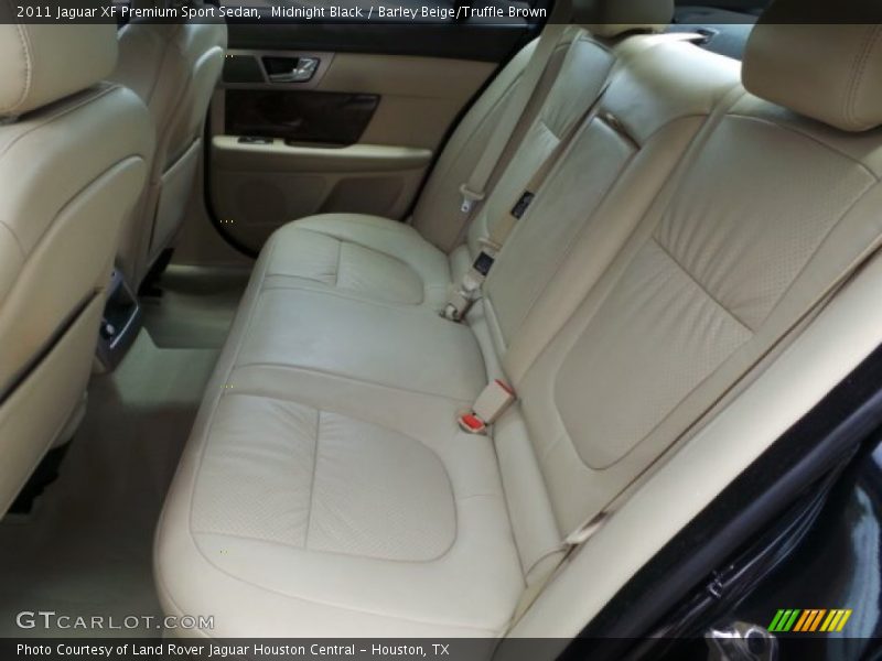 Midnight Black / Barley Beige/Truffle Brown 2011 Jaguar XF Premium Sport Sedan