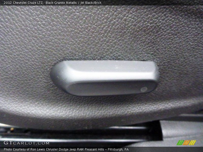 Black Granite Metallic / Jet Black/Brick 2012 Chevrolet Cruze LTZ