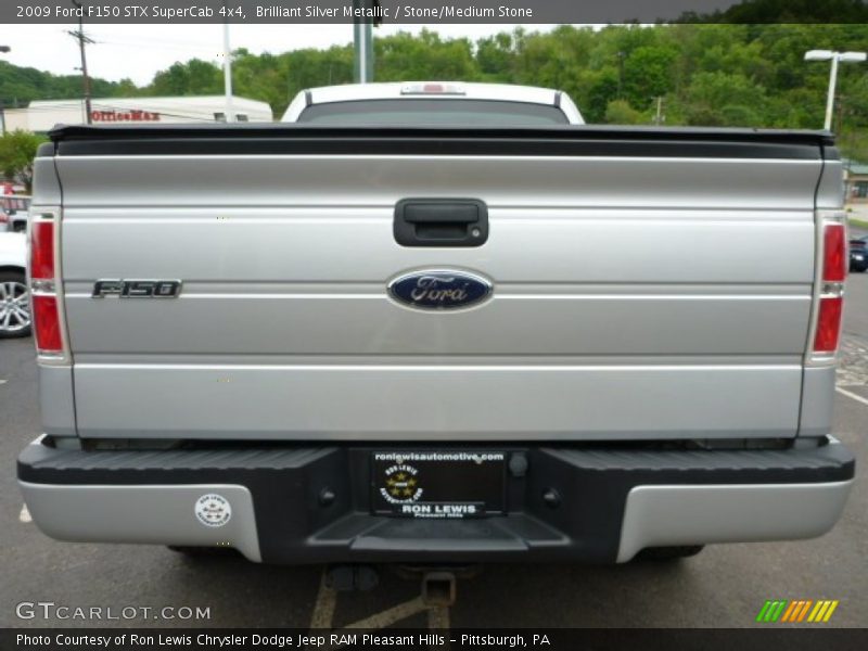 Brilliant Silver Metallic / Stone/Medium Stone 2009 Ford F150 STX SuperCab 4x4