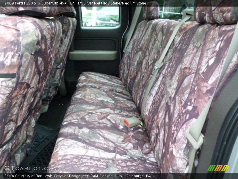 Brilliant Silver Metallic / Stone/Medium Stone 2009 Ford F150 STX SuperCab 4x4