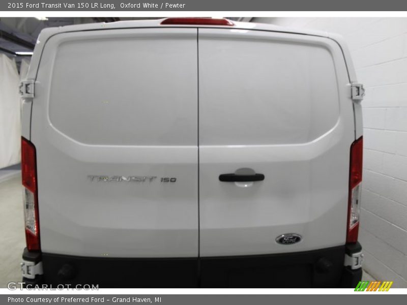 Oxford White / Pewter 2015 Ford Transit Van 150 LR Long