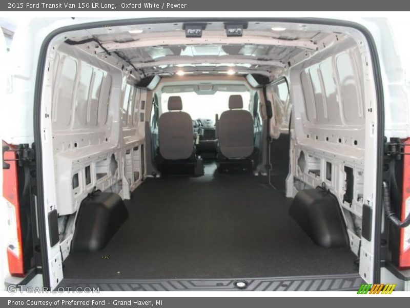 Oxford White / Pewter 2015 Ford Transit Van 150 LR Long