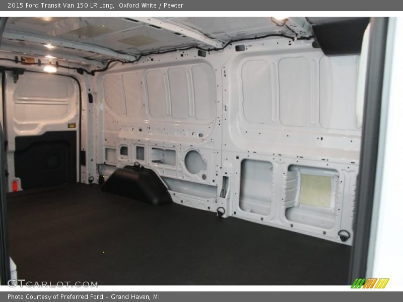 Oxford White / Pewter 2015 Ford Transit Van 150 LR Long