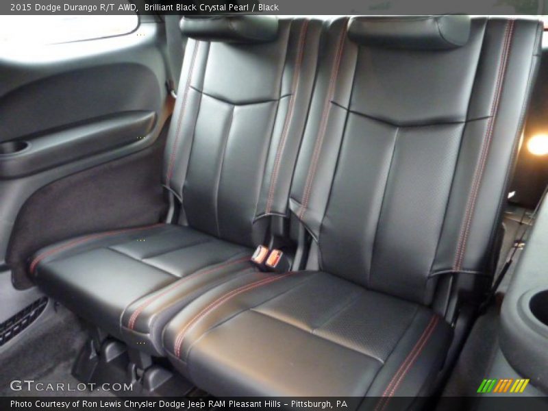 Brilliant Black Crystal Pearl / Black 2015 Dodge Durango R/T AWD