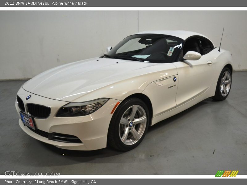 Alpine White / Black 2012 BMW Z4 sDrive28i
