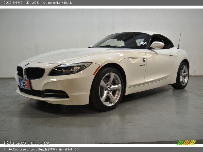 Alpine White / Black 2012 BMW Z4 sDrive28i