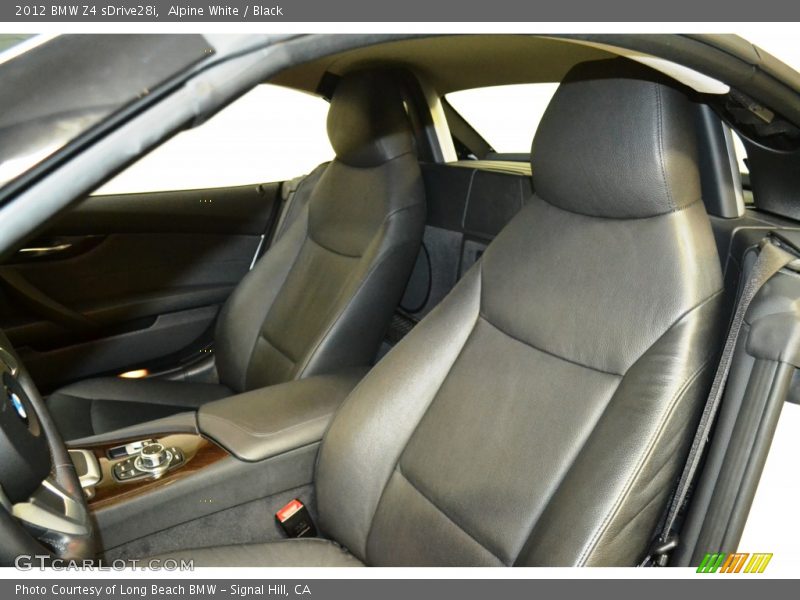 Alpine White / Black 2012 BMW Z4 sDrive28i