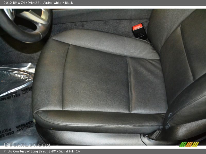 Alpine White / Black 2012 BMW Z4 sDrive28i