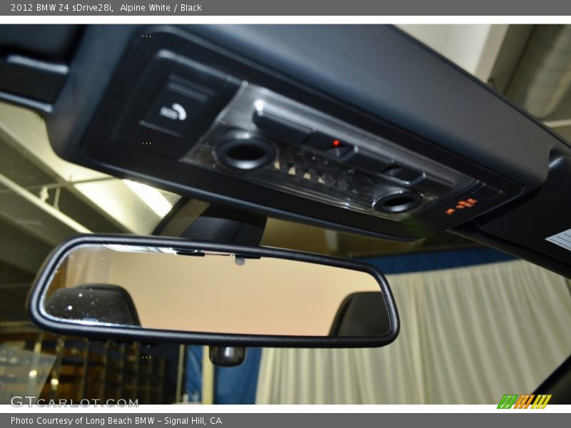 Alpine White / Black 2012 BMW Z4 sDrive28i