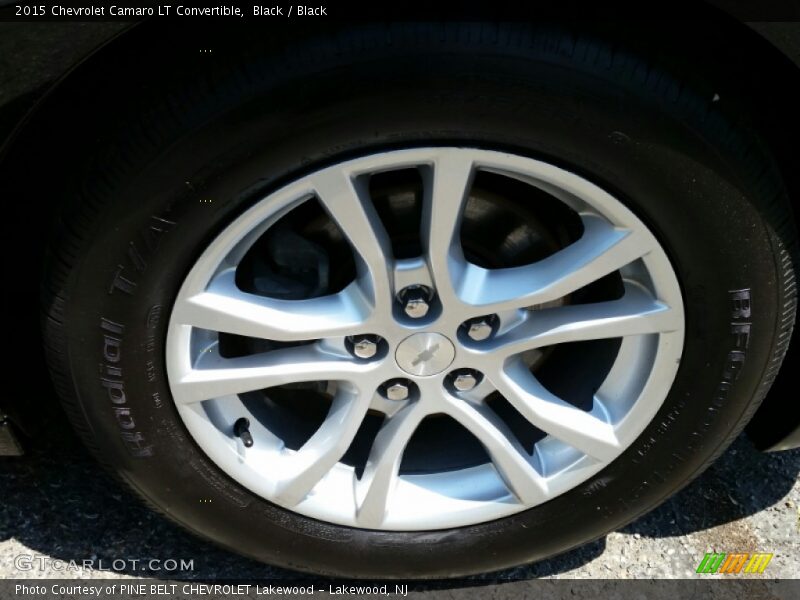 Black / Black 2015 Chevrolet Camaro LT Convertible