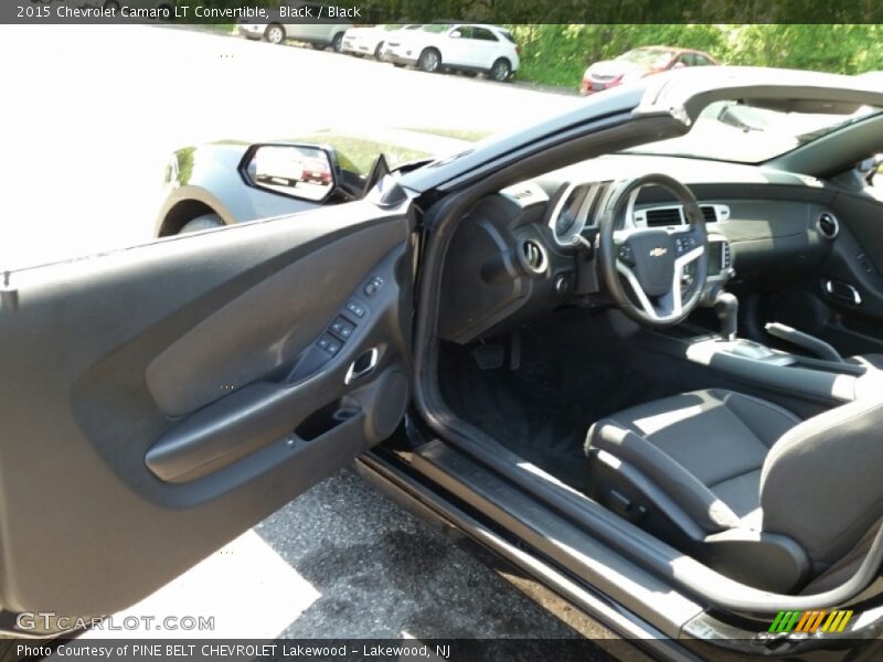 Black / Black 2015 Chevrolet Camaro LT Convertible