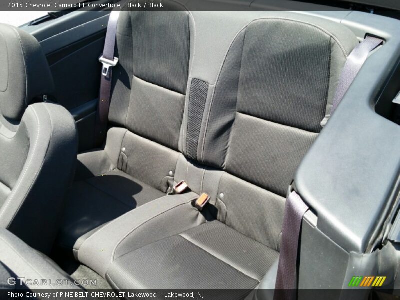 Black / Black 2015 Chevrolet Camaro LT Convertible