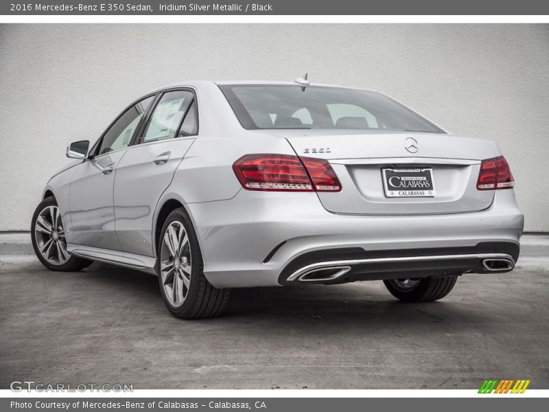 Iridium Silver Metallic / Black 2016 Mercedes-Benz E 350 Sedan