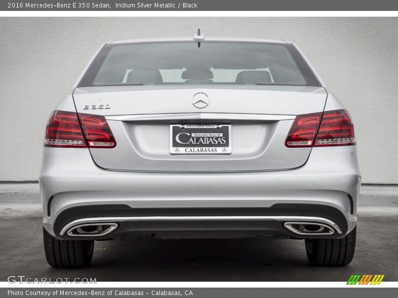 Iridium Silver Metallic / Black 2016 Mercedes-Benz E 350 Sedan