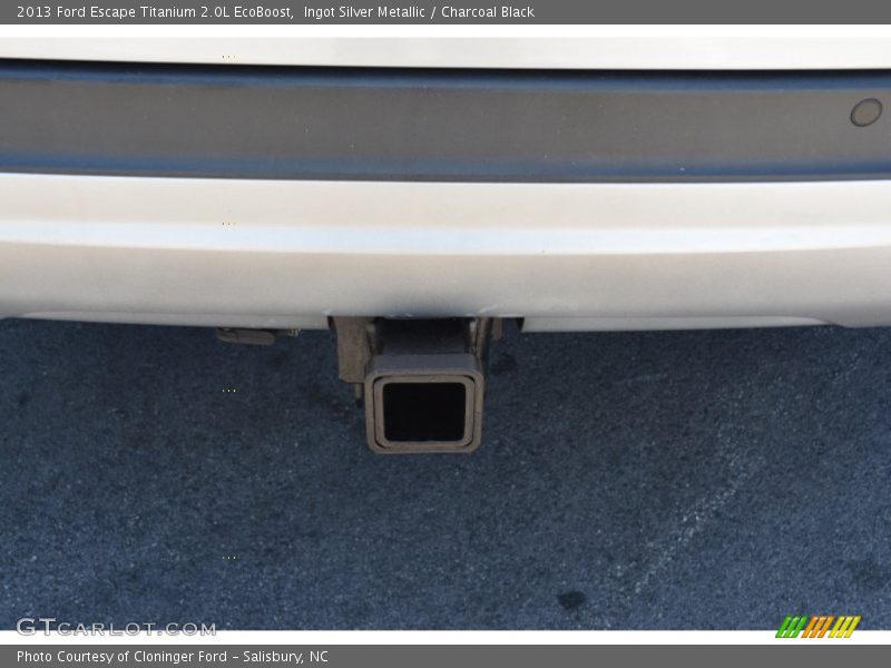 Ingot Silver Metallic / Charcoal Black 2013 Ford Escape Titanium 2.0L EcoBoost