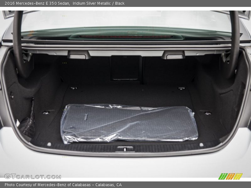 Iridium Silver Metallic / Black 2016 Mercedes-Benz E 350 Sedan