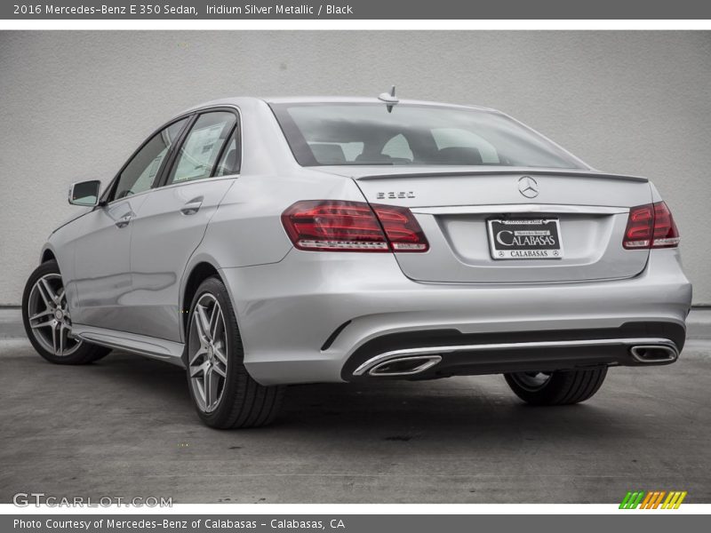 Iridium Silver Metallic / Black 2016 Mercedes-Benz E 350 Sedan