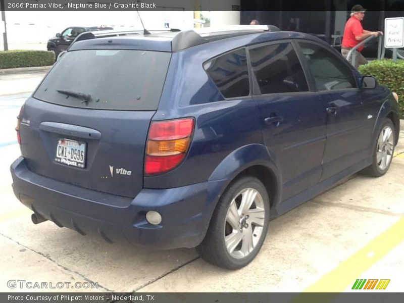 Neptune Blue / Graphite Black 2006 Pontiac Vibe