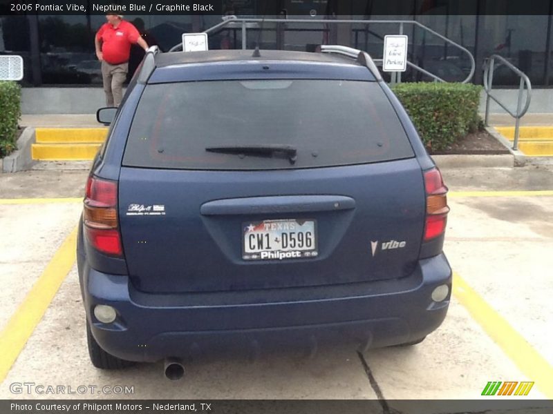 Neptune Blue / Graphite Black 2006 Pontiac Vibe