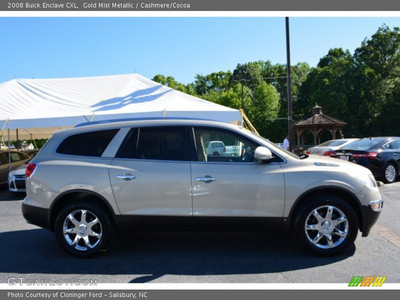 Gold Mist Metallic / Cashmere/Cocoa 2008 Buick Enclave CXL