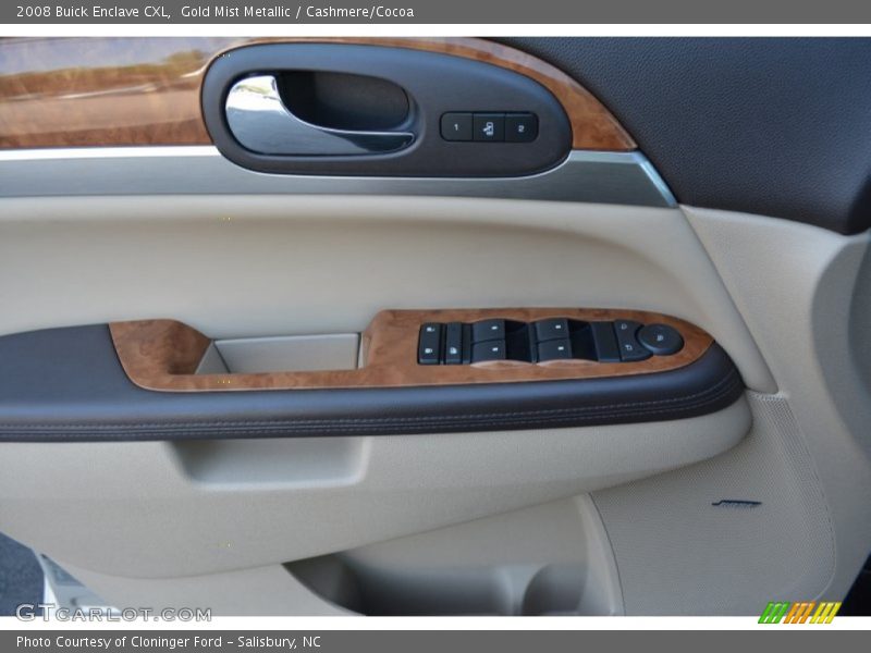 Gold Mist Metallic / Cashmere/Cocoa 2008 Buick Enclave CXL