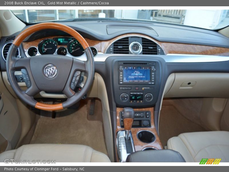 Gold Mist Metallic / Cashmere/Cocoa 2008 Buick Enclave CXL