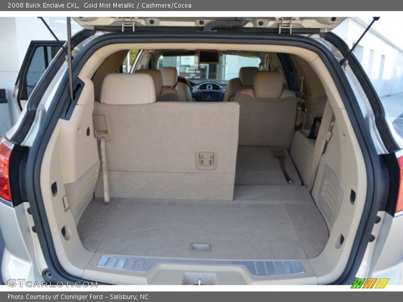 Gold Mist Metallic / Cashmere/Cocoa 2008 Buick Enclave CXL