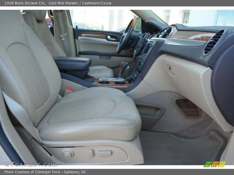 Gold Mist Metallic / Cashmere/Cocoa 2008 Buick Enclave CXL