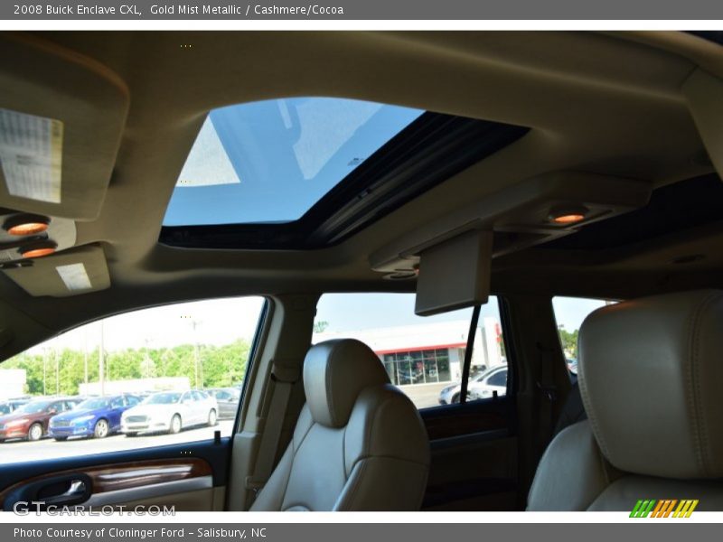 Gold Mist Metallic / Cashmere/Cocoa 2008 Buick Enclave CXL