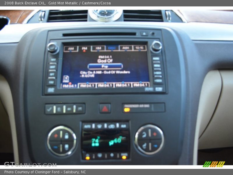 Gold Mist Metallic / Cashmere/Cocoa 2008 Buick Enclave CXL