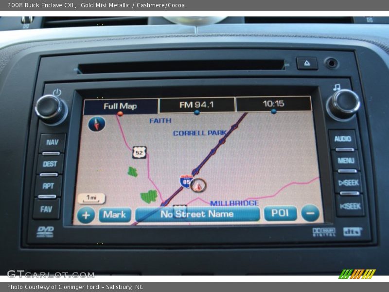 Gold Mist Metallic / Cashmere/Cocoa 2008 Buick Enclave CXL