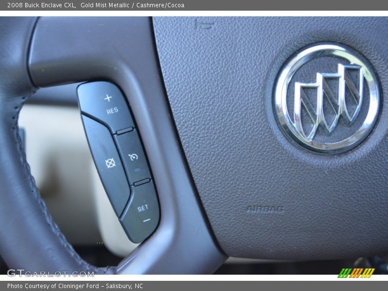 Gold Mist Metallic / Cashmere/Cocoa 2008 Buick Enclave CXL