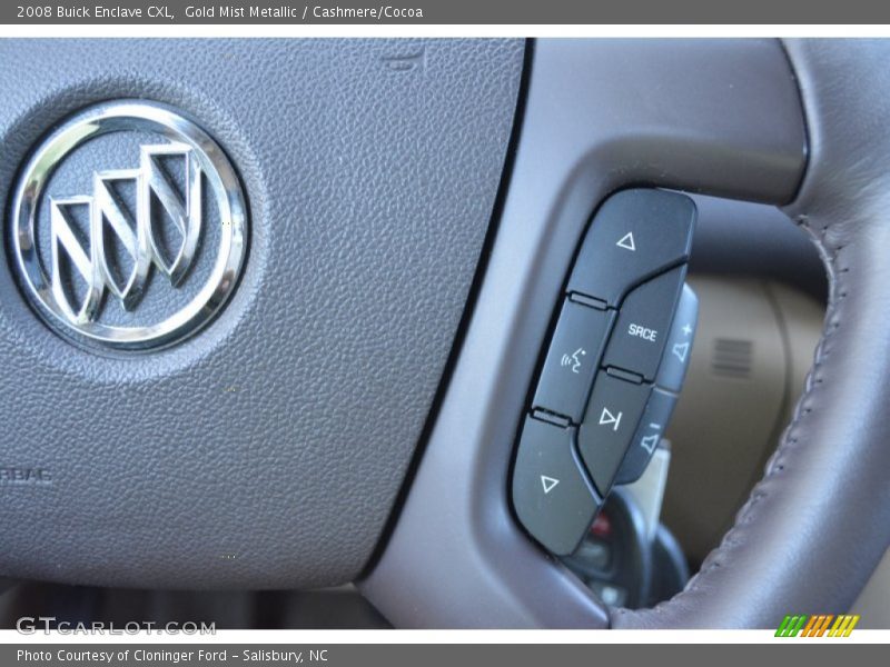 Gold Mist Metallic / Cashmere/Cocoa 2008 Buick Enclave CXL