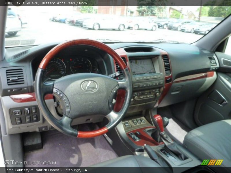 Blizzard White Pearl / Ivory 2008 Lexus GX 470