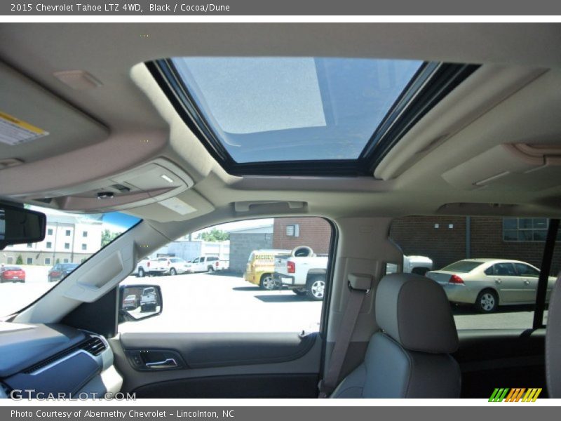 Black / Cocoa/Dune 2015 Chevrolet Tahoe LTZ 4WD
