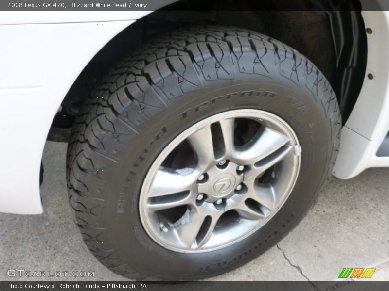 Blizzard White Pearl / Ivory 2008 Lexus GX 470