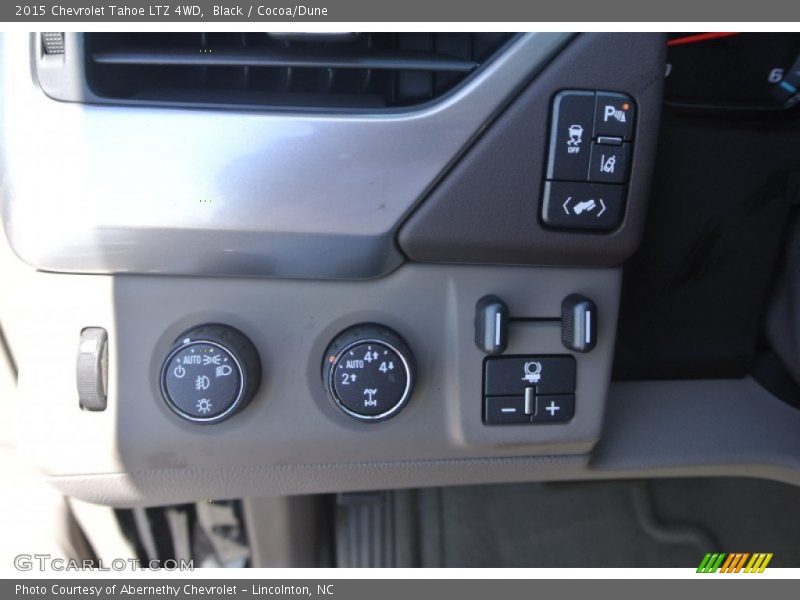 Black / Cocoa/Dune 2015 Chevrolet Tahoe LTZ 4WD