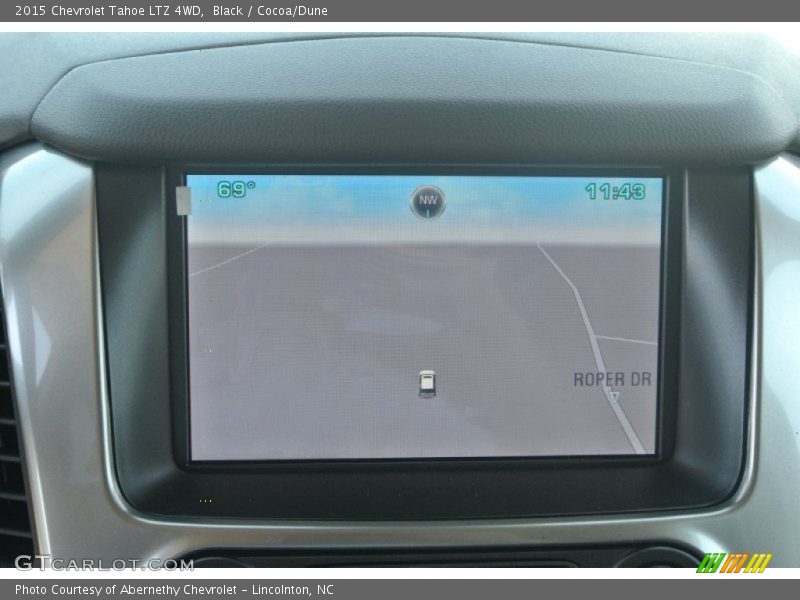 Black / Cocoa/Dune 2015 Chevrolet Tahoe LTZ 4WD