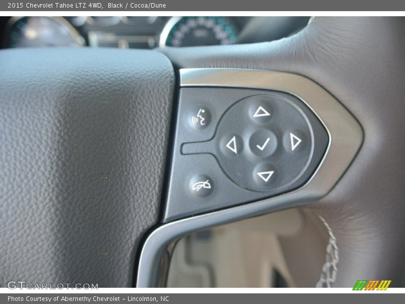 Black / Cocoa/Dune 2015 Chevrolet Tahoe LTZ 4WD