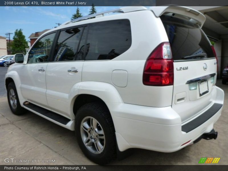 Blizzard White Pearl / Ivory 2008 Lexus GX 470
