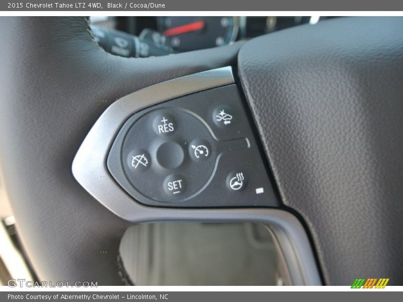 Black / Cocoa/Dune 2015 Chevrolet Tahoe LTZ 4WD