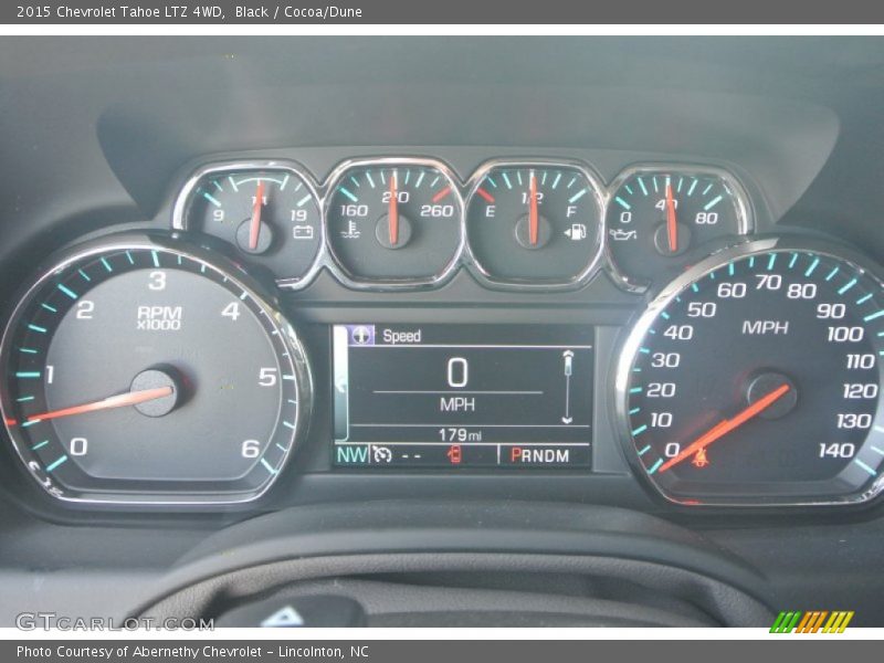 Black / Cocoa/Dune 2015 Chevrolet Tahoe LTZ 4WD