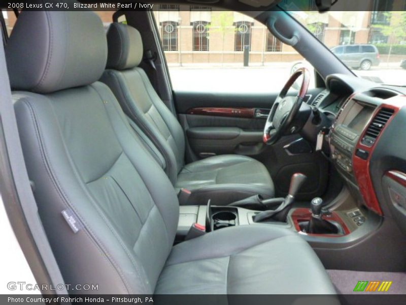 Blizzard White Pearl / Ivory 2008 Lexus GX 470